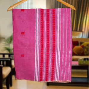 Handcrafted Silk Cotton Sador Mekhela with unstitched Blouse piece