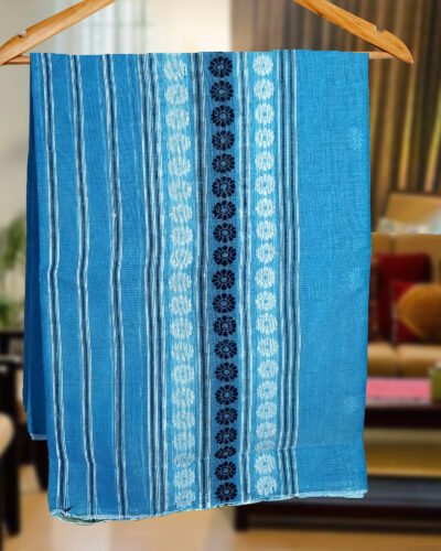 Handcrafted Silk Cotton Sador Mekhela with unstitched Blouse piece