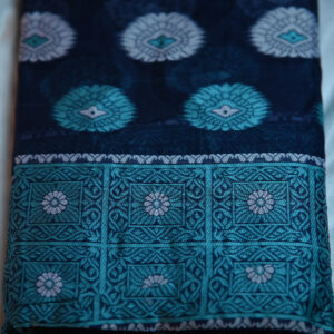 AC cotton Sador mekhela with unstitched blouse