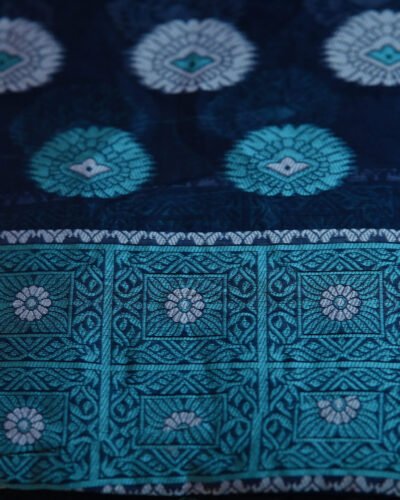 AC cotton Sador mekhela with unstitched blouse