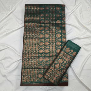 AC Cotton sador mekhela with unstitched Blouse piece