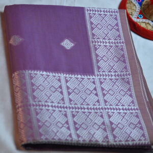 Cotton sador mekhela (fix pari) set