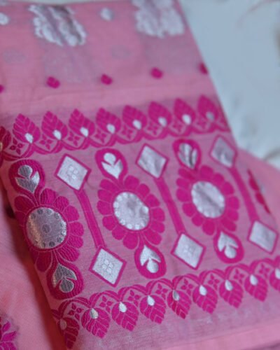 Toss silk mekhela sador with unstitched blouse