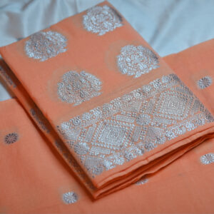 Mastrise Cotton sador mekhela with unstitched blouse