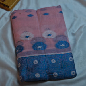 AC cotton sador mekhela with unstitched blouse