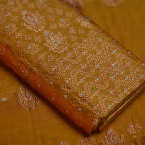 AC Cotton Sador mekhela with unstitched Blouse piece
