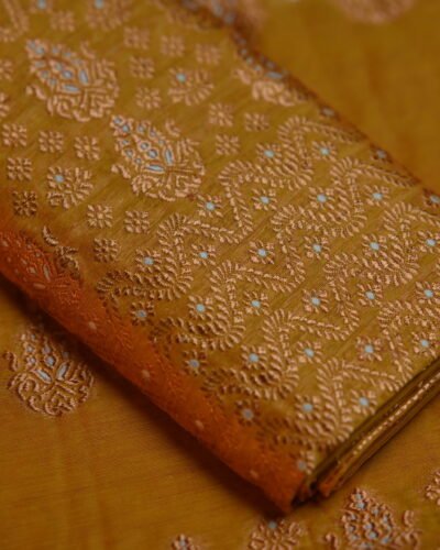 AC Cotton Sador mekhela with unstitched Blouse piece