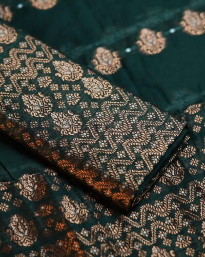 AC Cotton sador mekhela with unstitched Blouse piece