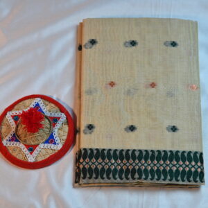 Bihu special muga cotton sador mekhela