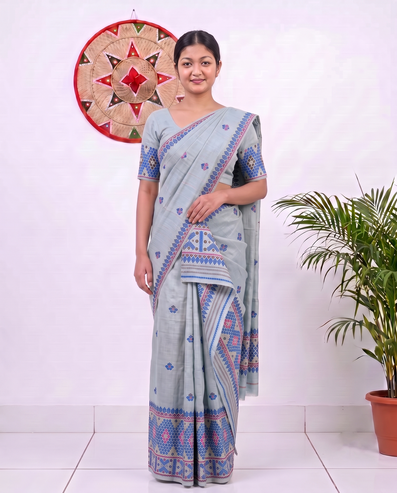 Missing Design Mekhela Sadar